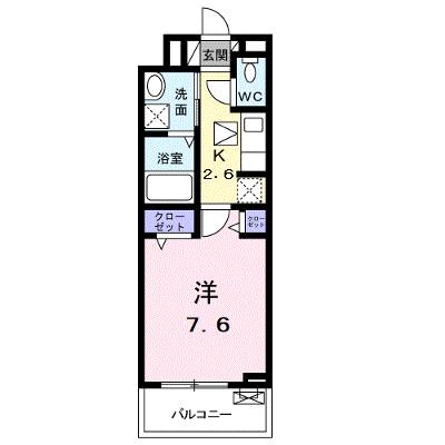 メゾン　セレーナ 106【管理NO：1-027079801-01060】 ★家具家電は申し込み後に搬入しますの物件画像