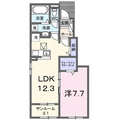 アザレア 105【管理NO：1-027029401-01050】 ★家具家電は申し込み後に搬入します 2026年07月下旬入居可能の物件画像