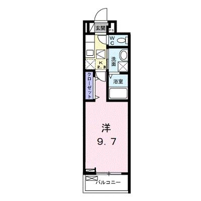 カメリア・ＯＲ 102【管理NO：1-027025501-01020】 ★家具家電は申し込み後に搬入しますの物件画像