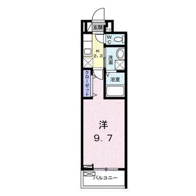 ソレアード・カミノ 303【管理NO：1-026987201-03030】 ★家具家電は申し込み後に搬入します★の物件画像