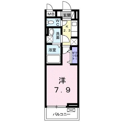 ジュネス　Ｋ 202【管理NO：1-022405901-02020】 ★家具家電は申し込み後に搬入します 2026年07月下旬入居可能の物件画像