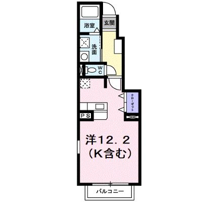 クラール曽比Ⅱ 103【管理NO：1-016558201-01030】 2026年07月中旬入居可能の物件画像