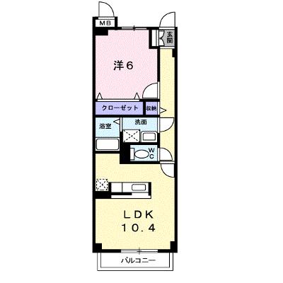 エスペランサ 303【管理NO：1-016187301-03030】 ★家具家電は申し込み後に搬入します★の物件画像