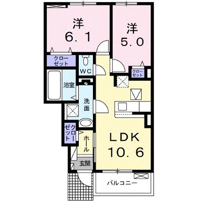 クロッシング・ヴィラージュⅣ 103【管理NO：1-027061102-01030】 ★家具家電は申し込み後に搬入します 2026年07月中旬入居可能の物件画像