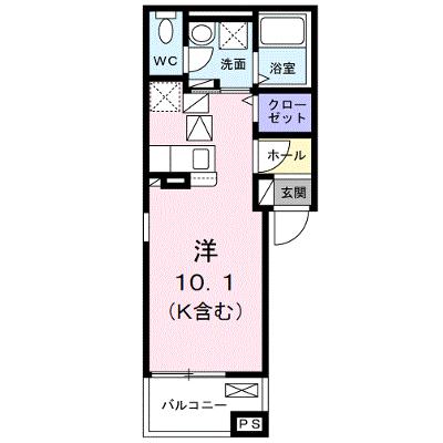 Ｆｏｕｒ　Ｓｅａｓｏｎｓ・Ｔ 101【管理NO：1-026026801-01010】 ★家具家電は申し込み後に搬入しますの物件画像