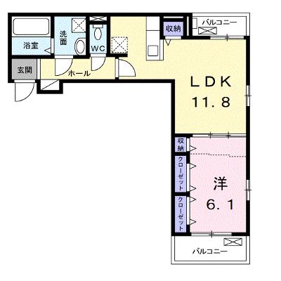 ベル　アンジュ 203【管理NO：1-024314101-02030】 ★家具家電は申し込み後に搬入します 2026年07月中旬入居可能の物件画像