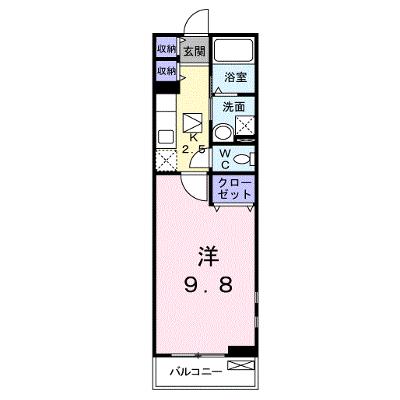 フリーデ 101【管理NO：1-016893401-01010】 ★家具家電は申し込み後に搬入します 2026年08月中旬入居可能の物件画像