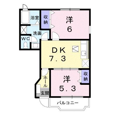 シャン・ド・ポワールＡ 104【管理NO：1-011167401-01040】 ★家具家電は申し込み後に搬入します 2026年07月中旬入居可能の物件画像