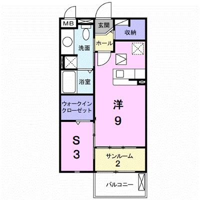 マーベラスＫ 101【管理NO：1-015789901-01010】 ★家具家電は申し込み後に搬入します★の物件画像