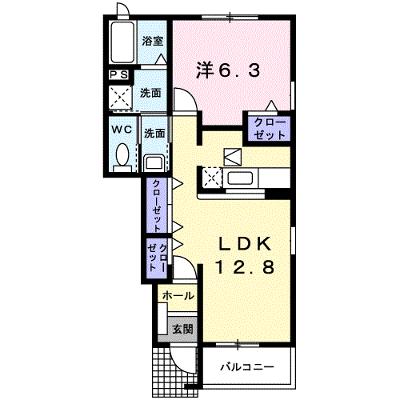 メゾン・リヴェールⅡ 105【管理NO：1-014617801-01040】 ★家具家電は申し込み後に搬入しますの物件画像