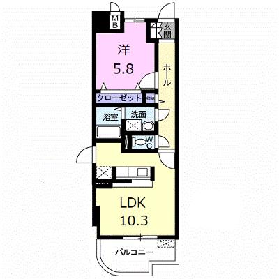 シエーネ玉川 207【管理NO：1-014610301-02060】 ★家具家電は申し込み後に搬入しますの物件画像