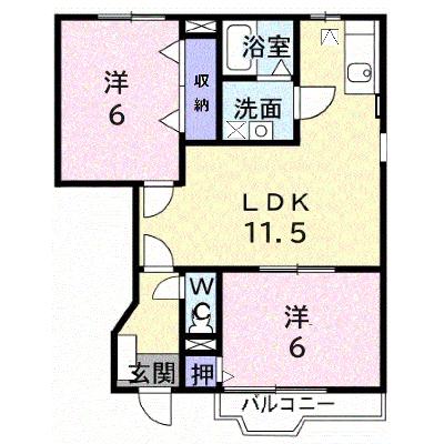 ヴェルハウズン　Ａ 103【管理NO：1-012004001-01030】 ★家具家電は申し込み後に搬入しますの物件画像