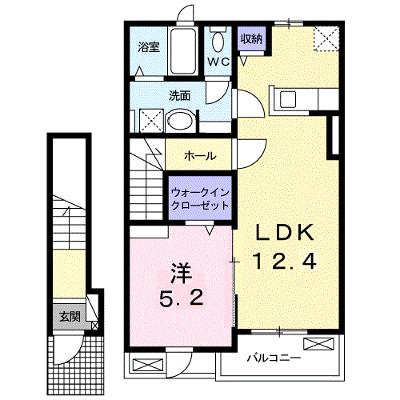 グリーンヒルズ　セレノ 205【管理NO：1-023682301-02040】 ★家具家電は申し込み後に搬入します 2026年07月下旬入居可能の物件画像