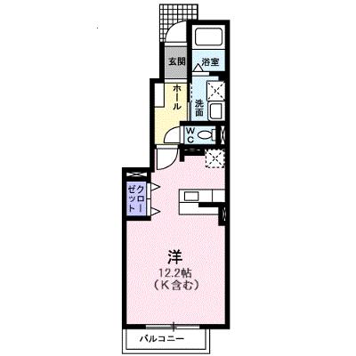 ソレイユＡ 102【管理NO：1-013919201-01020】 ★家具家電は申し込み後に搬入します★の物件画像