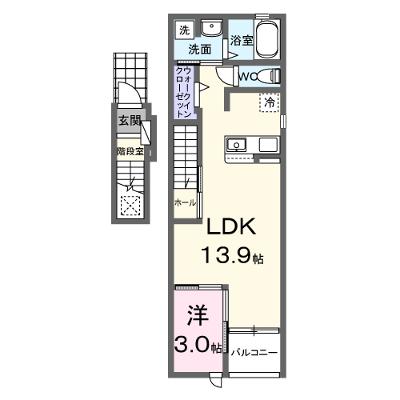 サニーコート小鹿 201【管理NO：1-027472501-02010】 ★家具家電は申し込み後に搬入します★の物件画像