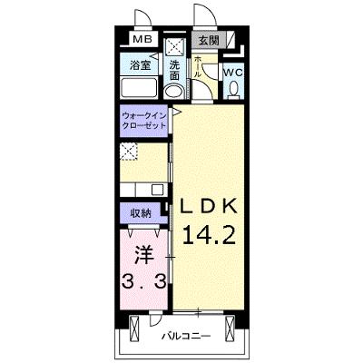 フィオーレ・ＹＡＭＡＴＯ 503【管理NO：1-017161001-05030】 ★家具家電は申し込み後に搬入します 2026年07月下旬入居可能の物件画像
