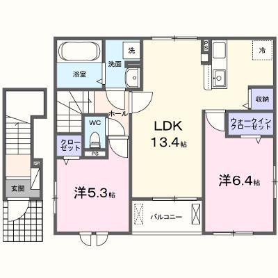 ユニヴェール 201【管理NO：1-027309101-02010】 ★家具家電は申し込み後に搬入しますの物件画像