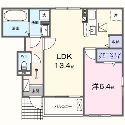 ユニヴェール 101【管理NO：1-027309101-01010】 ★家具家電は申し込み後に搬入しますの物件画像