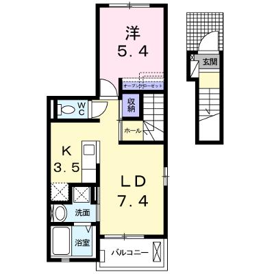 ゴールドリング池田Ⅱ 201【管理NO：1-023308502-02010】 ★家具家電は申し込み後に搬入しますの物件画像