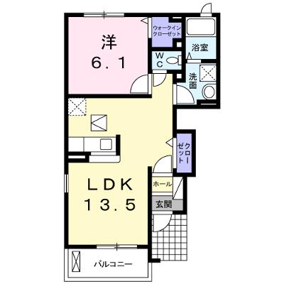 メゾン　エトワール 101【管理NO：1-017744601-01010】 ★家具家電は申し込み後に搬入しますの物件画像