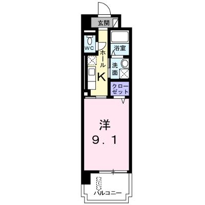 カーサ　オリエンターレ 402【管理NO：1-020895601-04020】 ★家具家電は申し込み後に搬入します★の物件画像