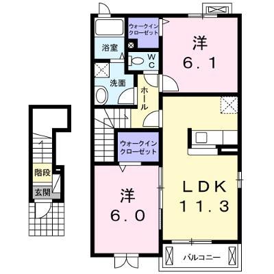 メゾン　エトワール 203【管理NO：1-017744601-02030】 ★家具家電は申し込み後に搬入します 2026年07月中旬入居可能の物件画像