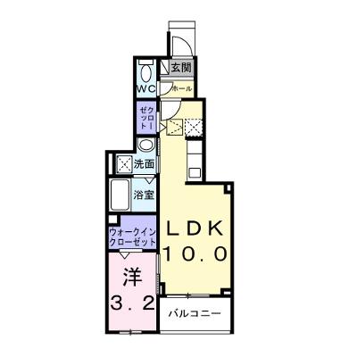 ココル 102【管理NO：1-028106501-01020】 ★家具家電は申し込み後に搬入します★の物件画像