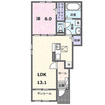 セレーノ・梨花 101【管理NO：1-026892801-01010】 ★家具家電は申し込み後に搬入します★ ★2026年08月下旬入居可能★の物件画像