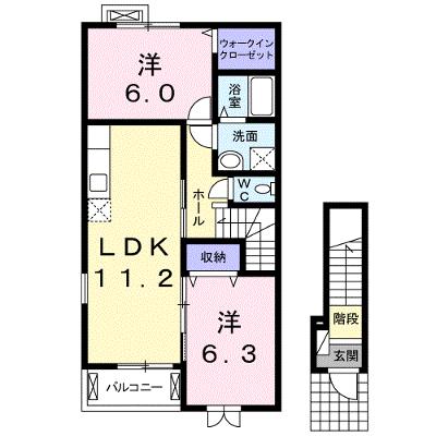 プリムローズ　２０１１ 201【管理NO：1-017632201-02010】 ★家具家電は申し込み後に搬入します 2026年07月上旬入居可能の物件画像