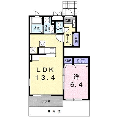 プリムローズ 103【管理NO：1-017312201-01030】 ★家具家電は申し込み後に搬入します★の物件画像
