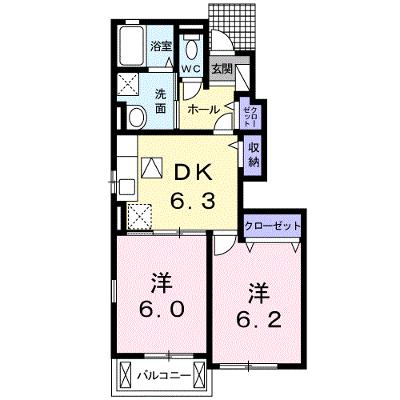 ＯＮＥ　ＰＩＥＣＥ 102【管理NO：1-017231401-01020】 ★家具家電は申し込み後に搬入します★の物件画像
