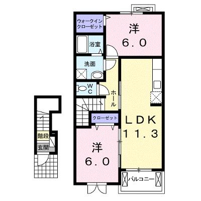 ＲＩＶＡＢＩＧ　Ⅴ 203【管理NO：1-017725101-02030】の物件画像