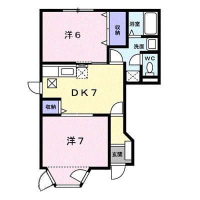 アルビオン　Ｃ 101【管理NO：1-007140601-01010】 ★家具家電は申し込み後に搬入しますの物件画像