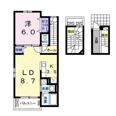ベル　ユニヴェール 302【管理NO：1-020126901-03020】 ★家具家電は申し込み後に搬入しますの物件画像