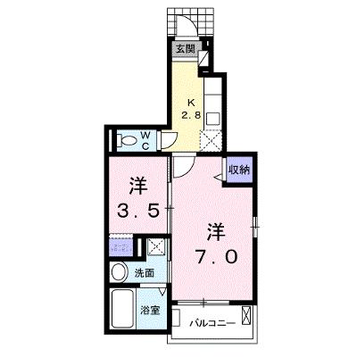 ベル　ユニヴェール 101【管理NO：1-020126901-01010】 ★家具家電は申し込み後に搬入しますの物件画像