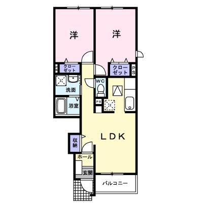 ブローテ　Β 102【管理NO：1-015109602-01020】 ★家具家電は申し込み後に搬入しますの物件画像