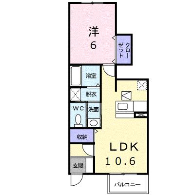 サン駿河Ⅱ－Β 102【管理NO：1-014074502-01020】 ★家具家電は申し込み後に搬入します★の物件画像