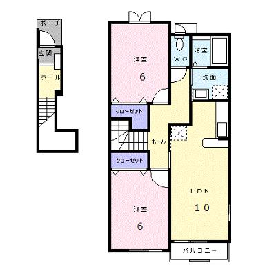 ボナール 201【管理NO：1-012951001-02010】の物件画像