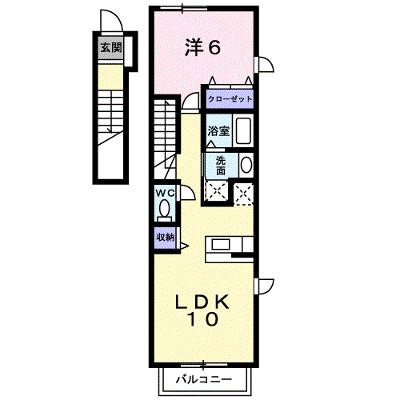 オーシャンブルーＢ 201【管理NO：1-012059801-02010】 ★家具家電は申し込み後に搬入します★の物件画像