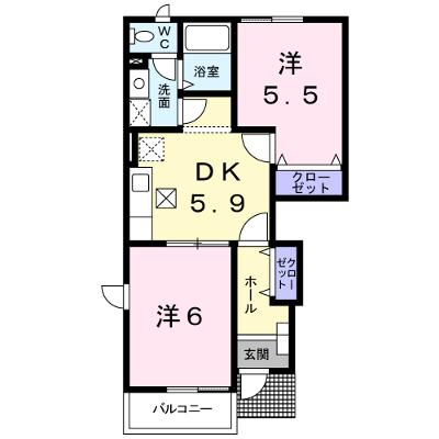 ＣＡＲＮＡ　Ⅱ 101【管理NO：1-011697101-01010】 ★家具家電は申し込み後に搬入しますの物件画像