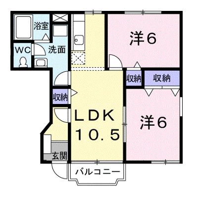 パークネス　Ⅴ 103【管理NO：1-011351203-01030】 ★家具家電は申し込み後に搬入しますの物件画像