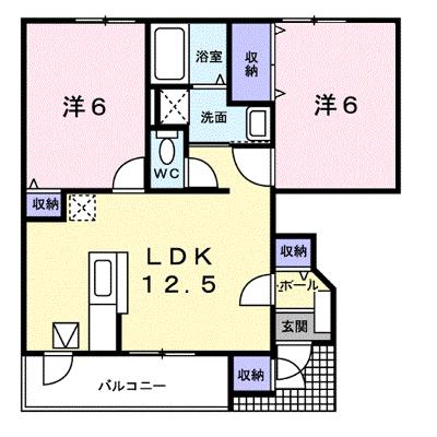 梅の香　Ⅰ 103【管理NO：1-010500201-01030】 ★家具家電は申し込み後に搬入しますの物件画像