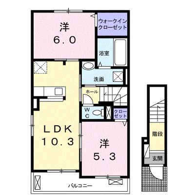 Ｌａｒｇｏ 201【管理NO：1-025244401-02010】 ★家具家電は申し込み後に搬入します 2026年08月中旬入居可能の物件画像