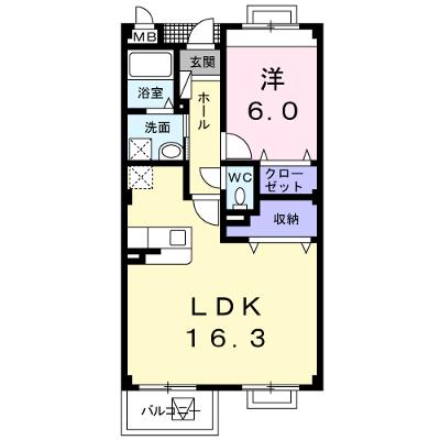 グランデーアＭ 203【管理NO：1-020113301-02030】 ★家具家電は申し込み後に搬入します★の物件画像
