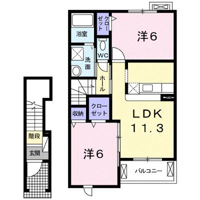 ヒルズハウス 202【管理NO：1-015911301-02020】 ★家具家電は申し込み後に搬入します★の物件画像
