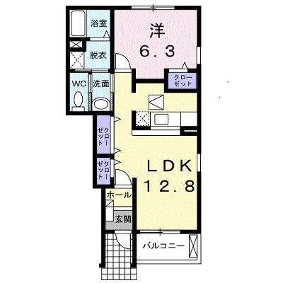 サウスメゾン　淳Ｂ 102【管理NO：1-013034002-01020】 ★家具家電は申し込み後に搬入します★の物件画像