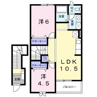 カーサ・プラテリーアＡ 202【管理NO：1-011407401-02020】 ★家具家電は申し込み後に搬入します★の物件画像