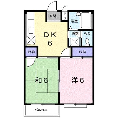 メゾンドパストラルＡ 203【管理NO：1-002060601-02030】 ★家具家電は申し込み後に搬入します★の物件画像