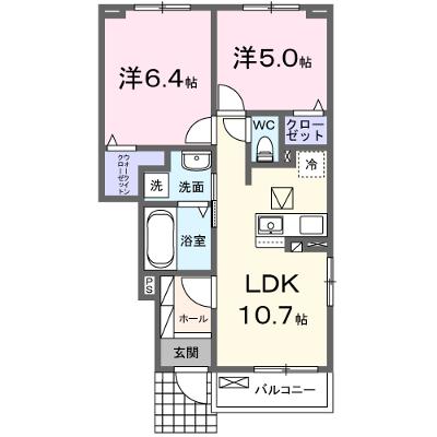 ベルポスト 105【管理NO：1-028107301-01040】 ★家具家電は申し込み後に搬入します★の物件画像