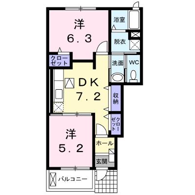 ファータ　ジェンティーレ 103【管理NO：1-015455101-01030】 ★家具家電は申し込み後に搬入しますの物件画像